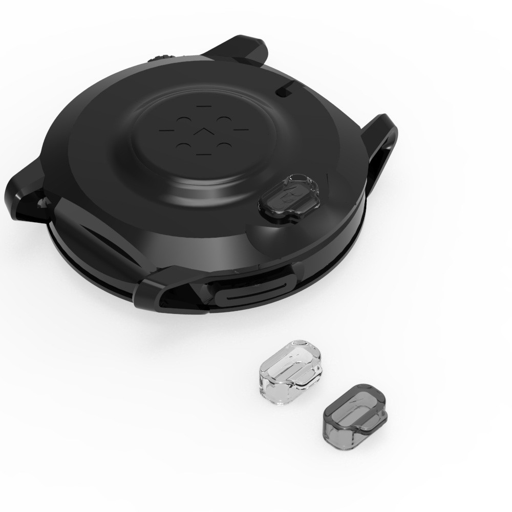  Coros Apex 2 Pro/Apex 2/Apex Pro Dammplugg TPU Tonad Svart