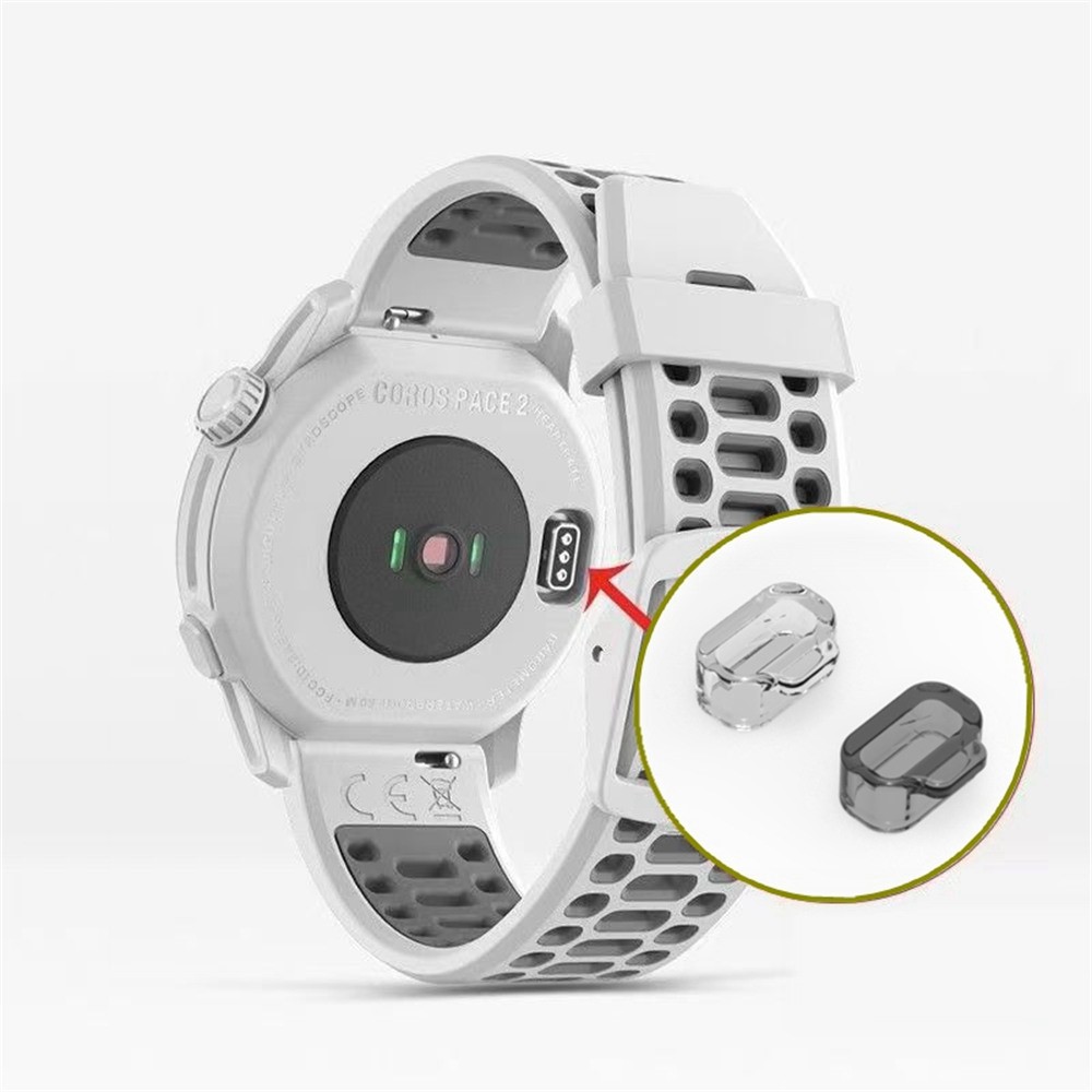  Coros Apex 2 Pro/Apex 2/Apex Pro Dammplugg TPU Tonad Svart