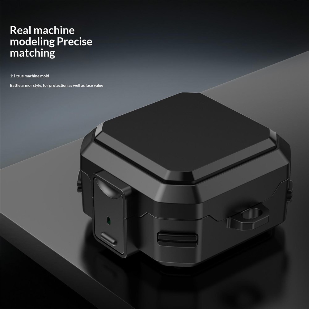  Samsung Galaxy Buds 4/4 Pro Skal Shockproof Hybrid Svart