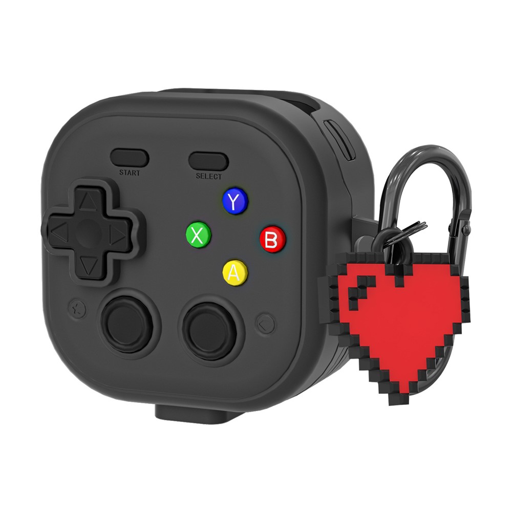 Samsung Galaxy Buds 4 / 4 Pro Skal Game Console Svart