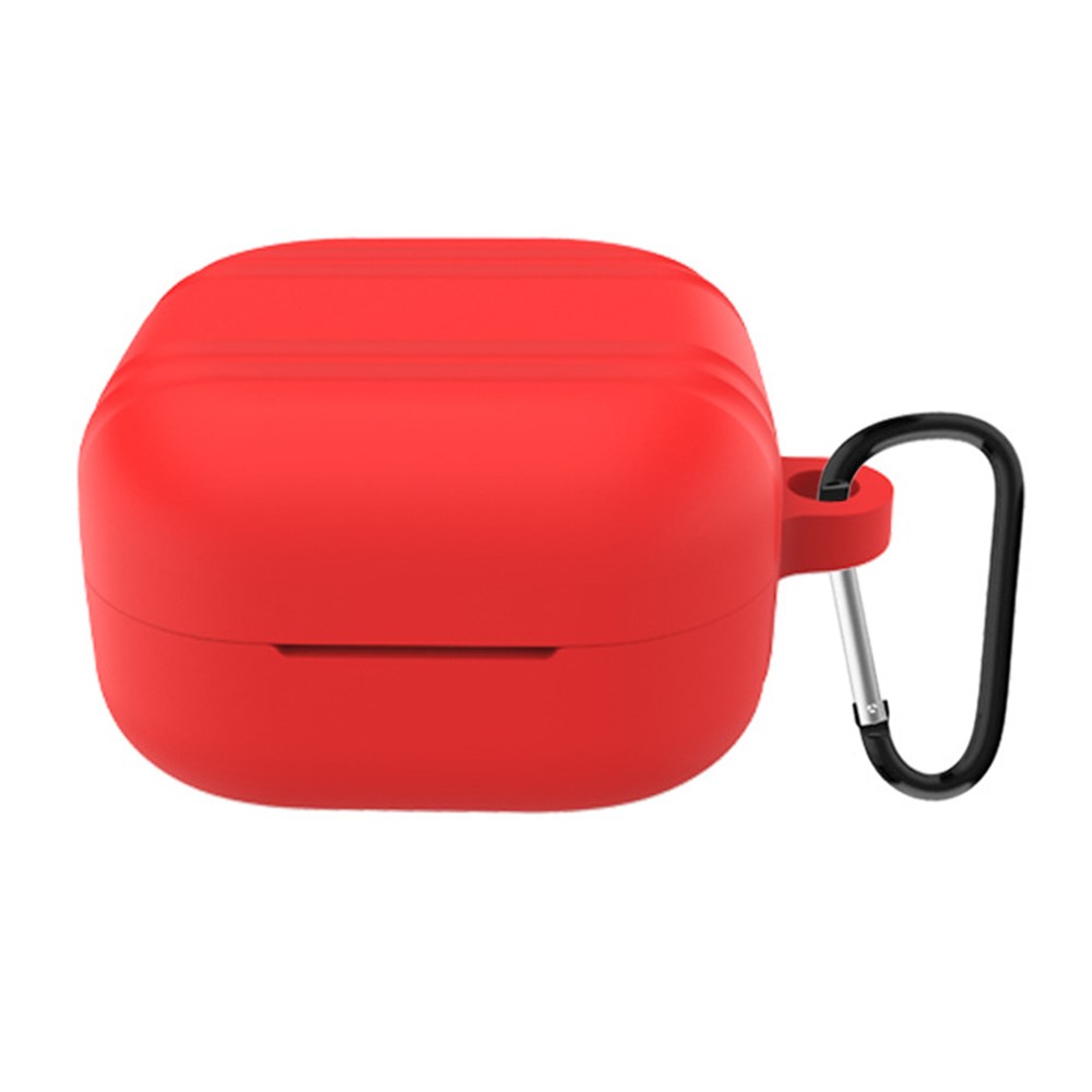  Galaxy Buds 4 / 4 Pro Skal Med Karbinhake Silikon Röd