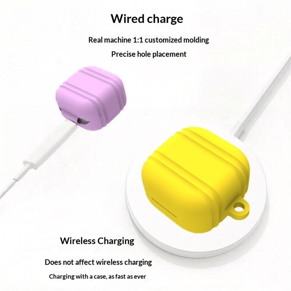  Galaxy Buds 4 / 4 Pro Skal Med Karbinhake Silikon Blå