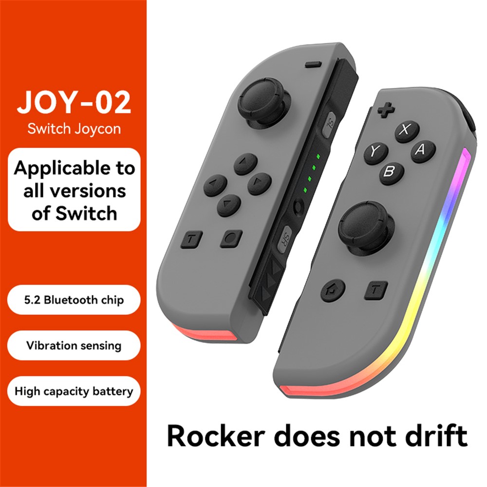  Nintendo Switch Joy-Con Kontroll RGB Grå