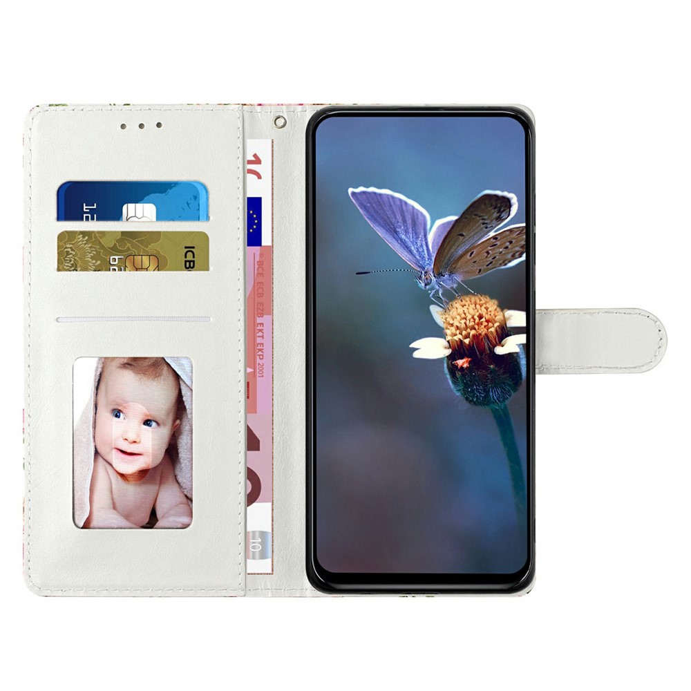  Xiaomi 17 Fodral Läder Marmor Blå