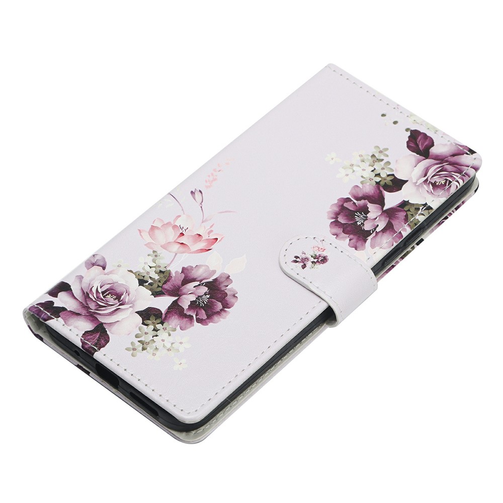  Xiaomi 17 Fodral Läder Blommor Rosa