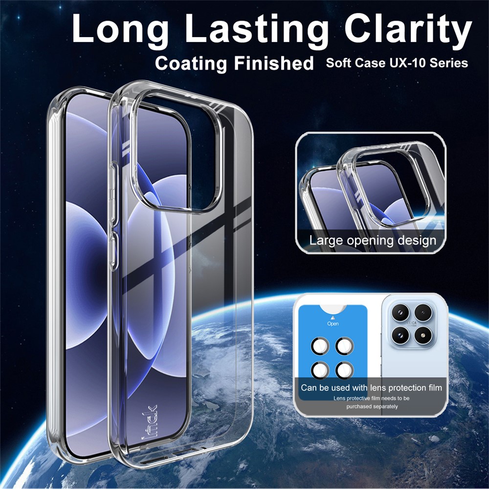 IMAK IMAK Xiaomi 17 Skal Soft TPU Transparent