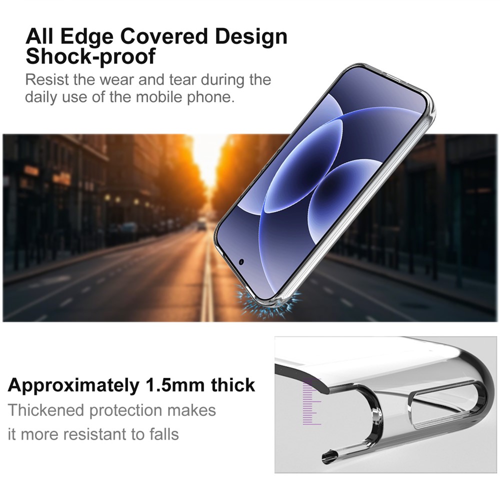 IMAK IMAK Xiaomi 17 Skal Soft TPU Transparent