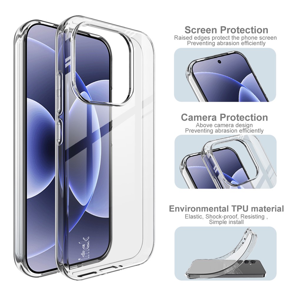IMAK IMAK Xiaomi 17 Skal Soft TPU Transparent