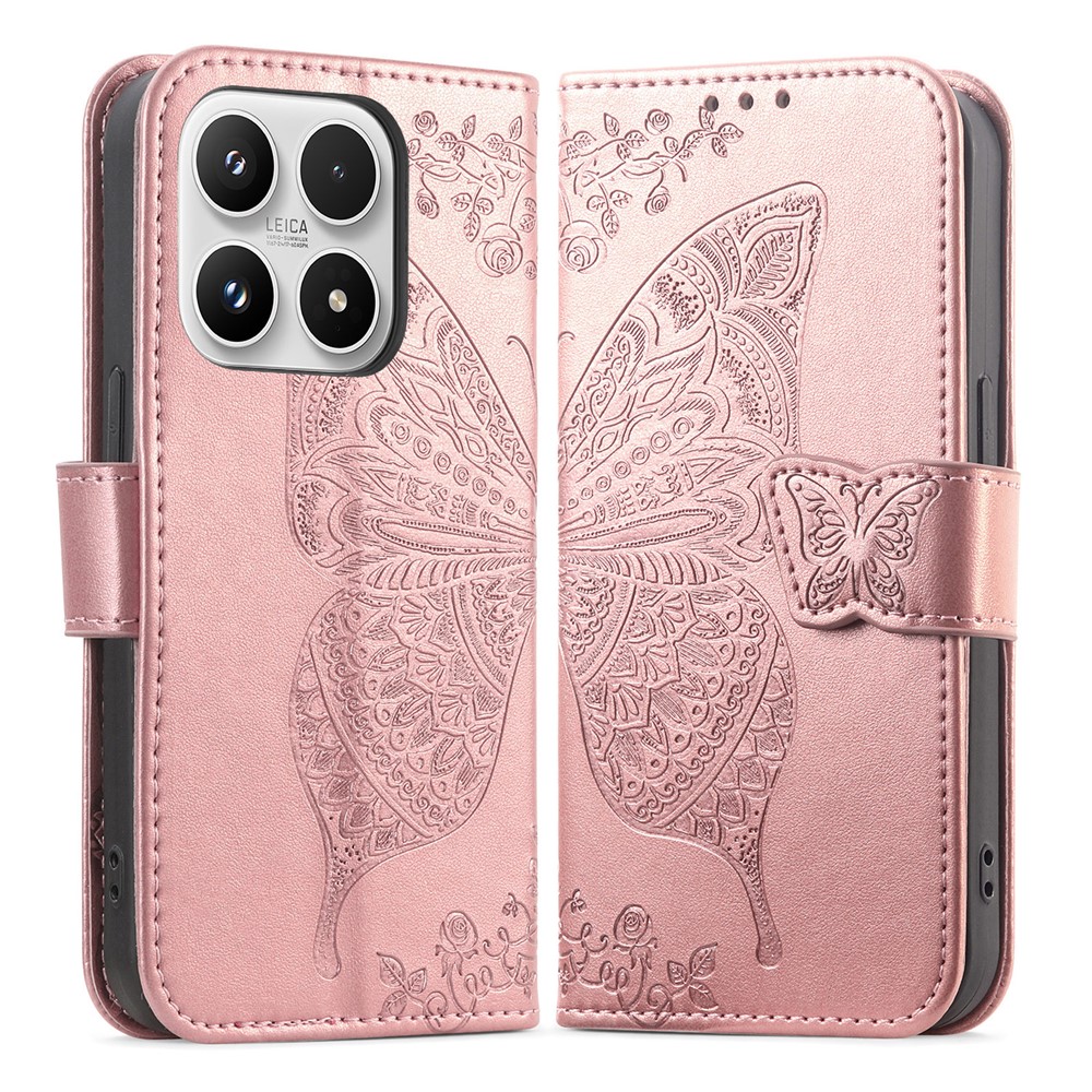  Xiaomi 17 Fodral Läder Mandala Roséguld