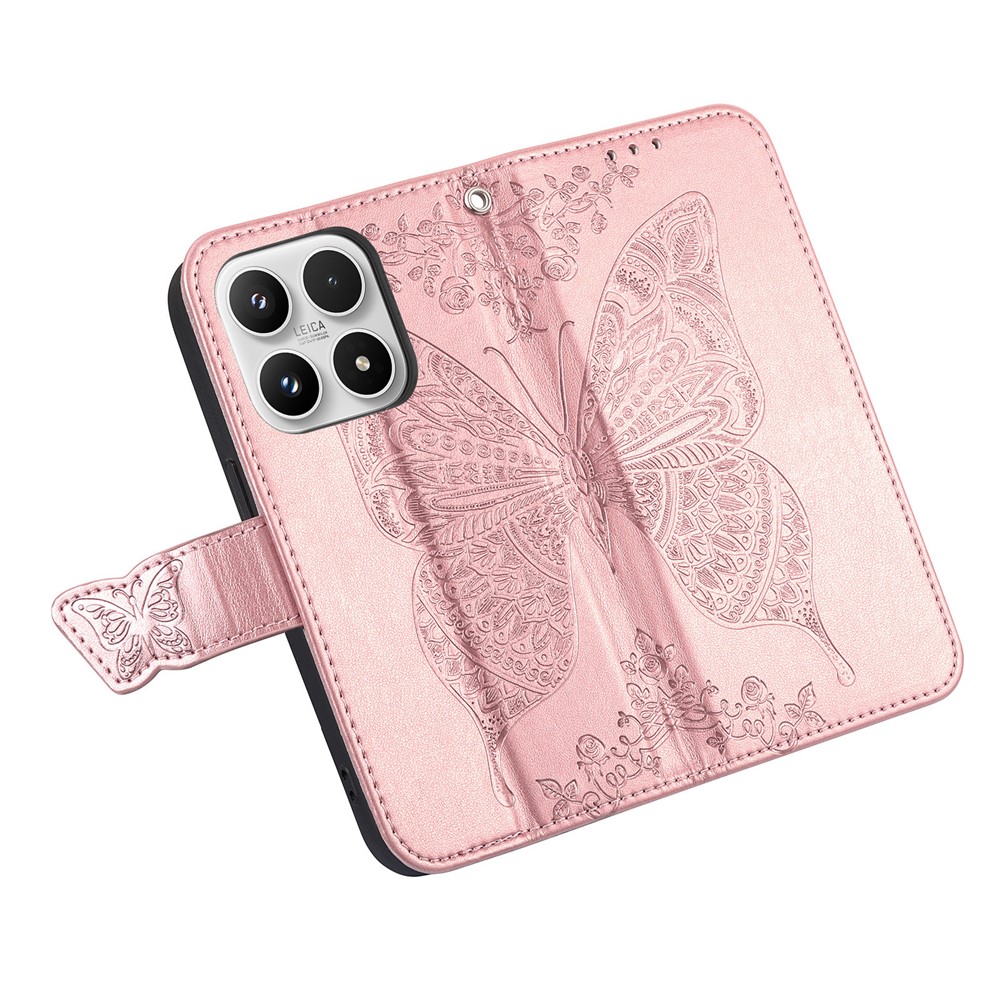  Xiaomi 17 Fodral Läder Mandala Roséguld