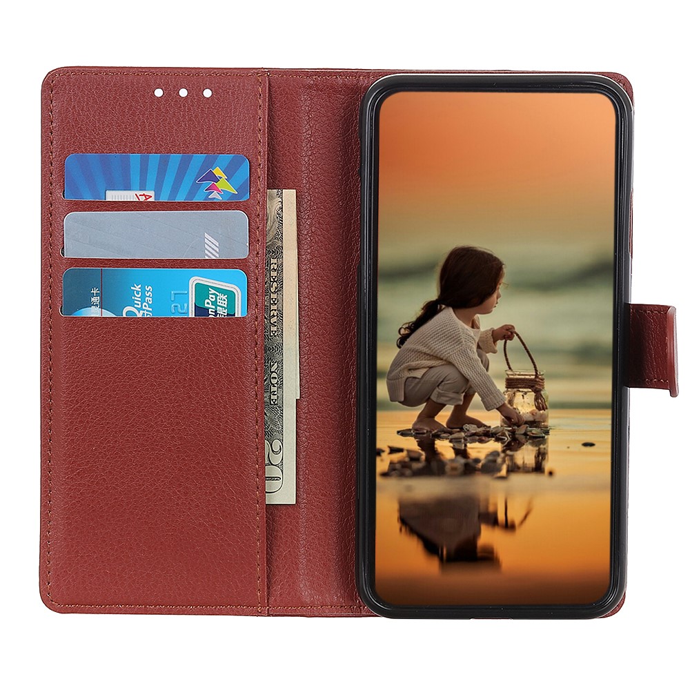  Samsung Galaxy A27 5G Fodral PU Läder Brun