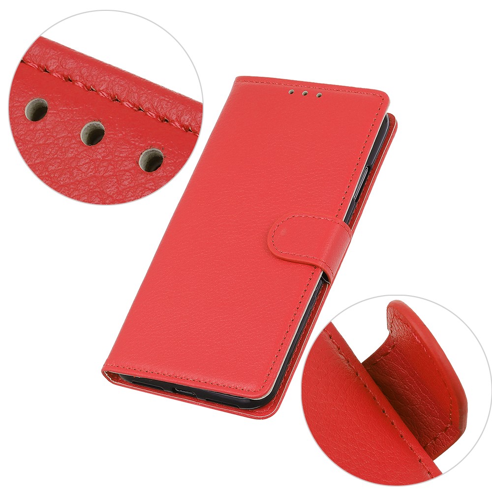  Samsung Galaxy A27 5G Fodral PU Läder Röd