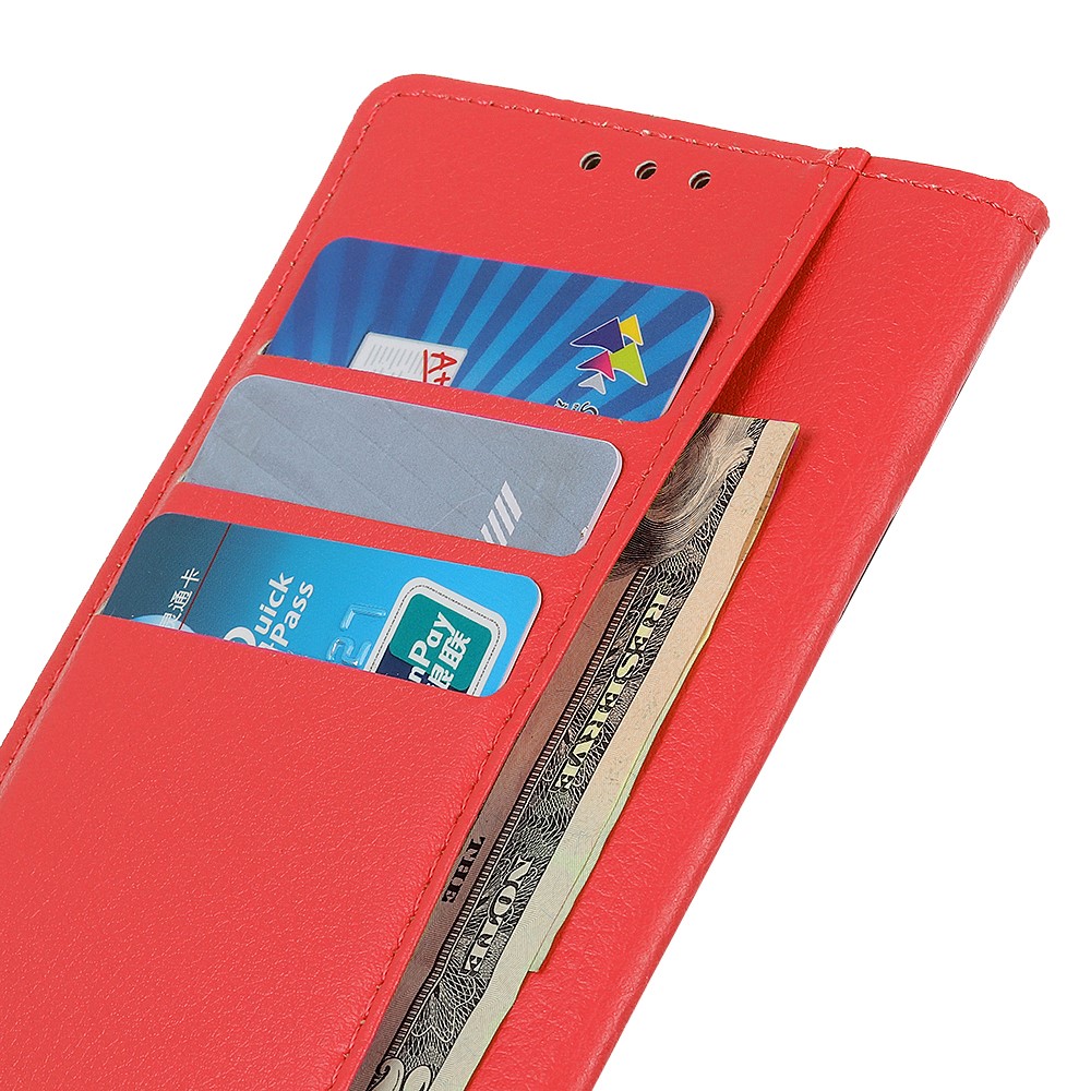  Samsung Galaxy A27 5G Fodral PU Läder Röd