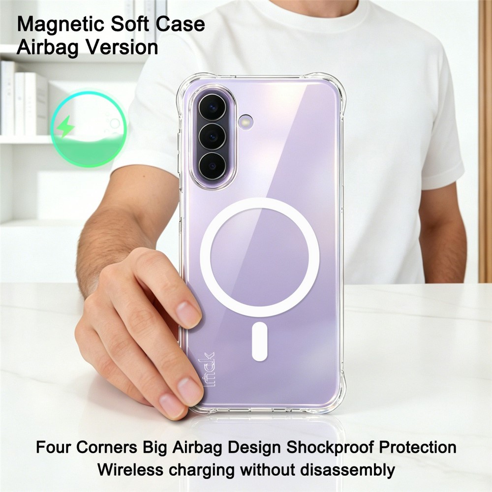 IMAK IMAK Samsung Galaxy A27 5G Skal MagSafe Shockproof Transparent
