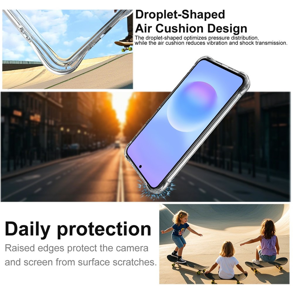 IMAK IMAK Samsung Galaxy A27 5G Skal MagSafe Shockproof Transparent