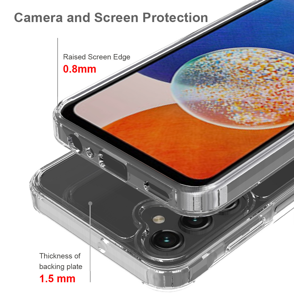  Samsung Galaxy A27 5G Skal Akryl/TPU Transparent