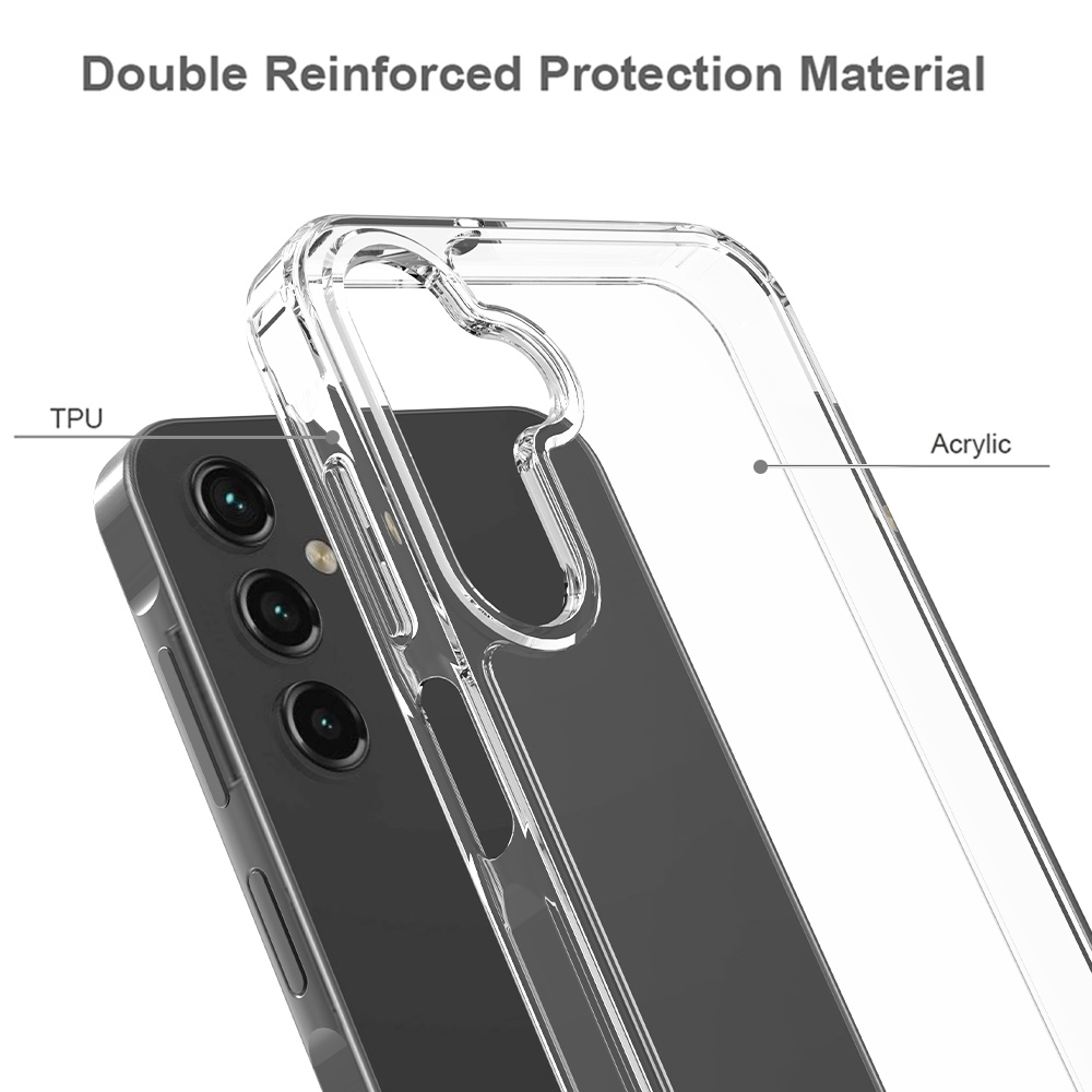  Samsung Galaxy A27 5G Skal Akryl/TPU Transparent
