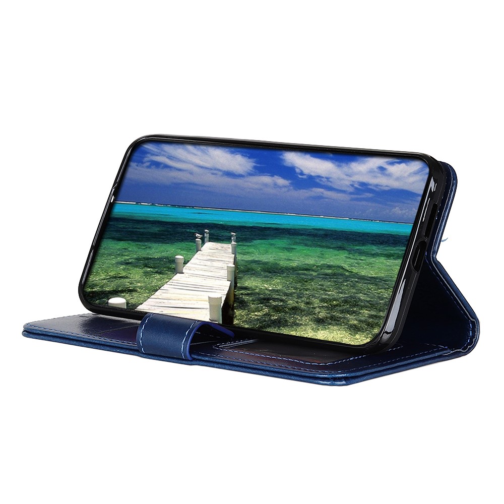  Xiaomi 17T Pro Fodral Crazy Horse Läder Blå