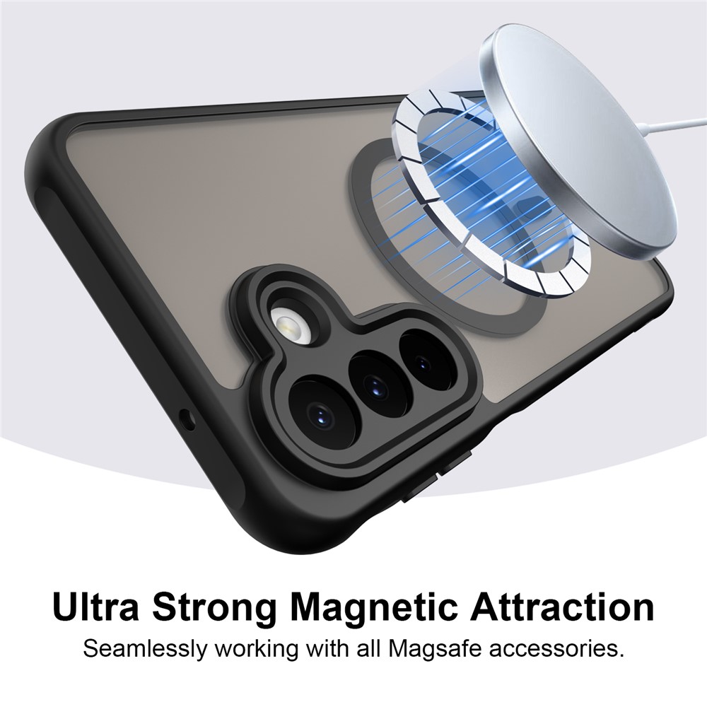  Samsung Galaxy A27 5G Skal TPU Magsafe Matt Svart