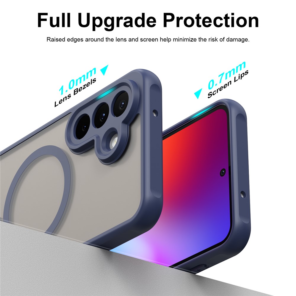  Samsung Galaxy A27 5G Skal TPU Magsafe Matt Mörk Blå