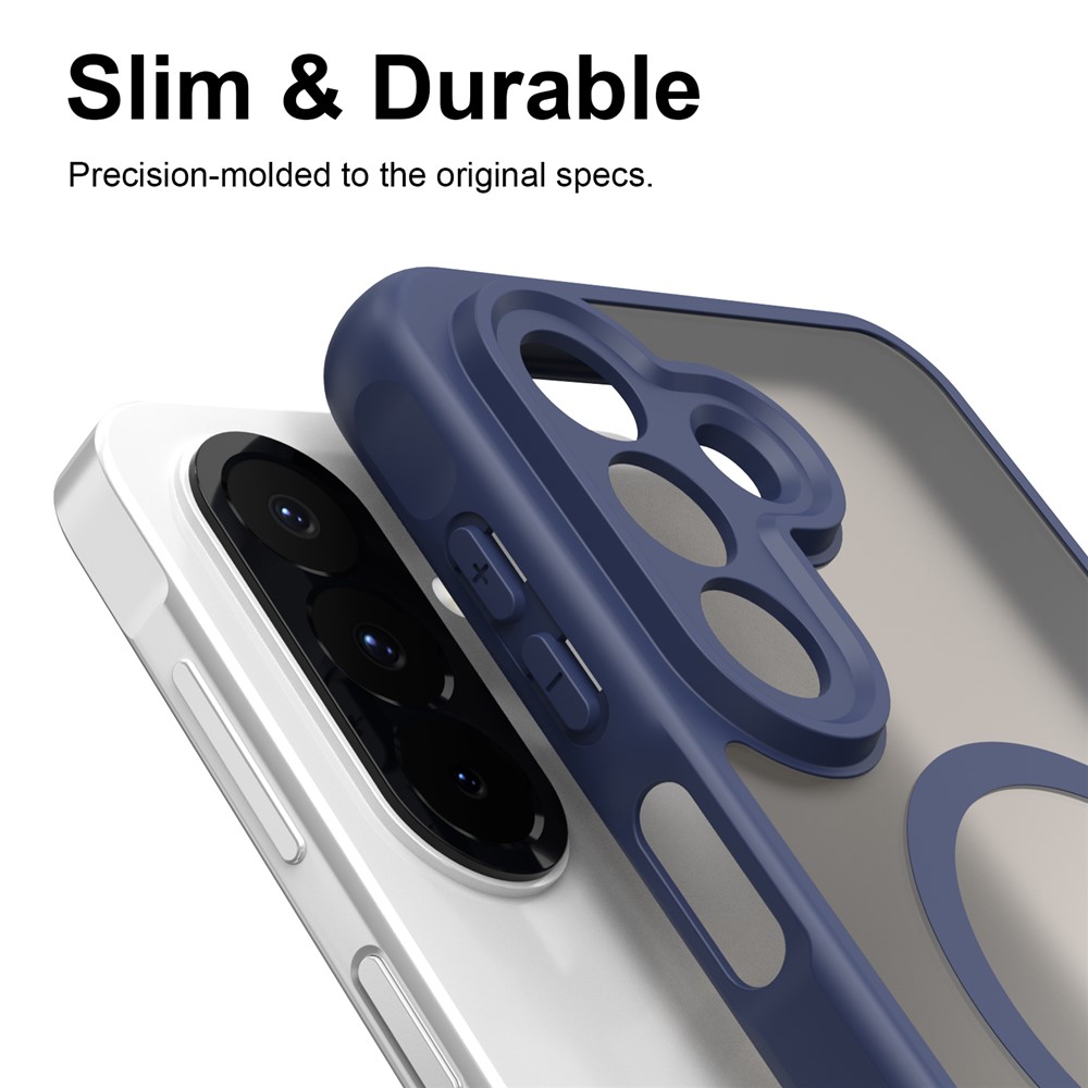  Samsung Galaxy A27 5G Skal TPU Magsafe Matt Mörk Blå