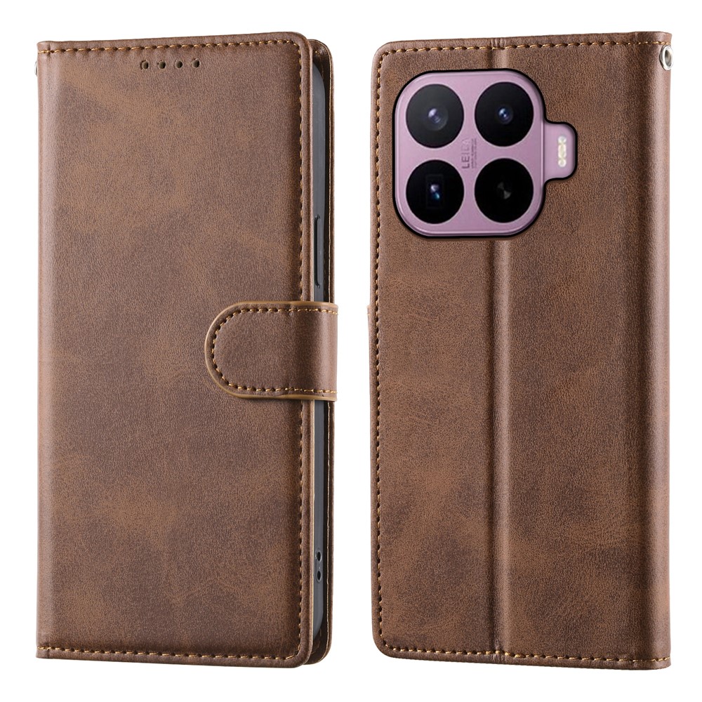  Xiaomi 17T Pro Fodral Läder Brun