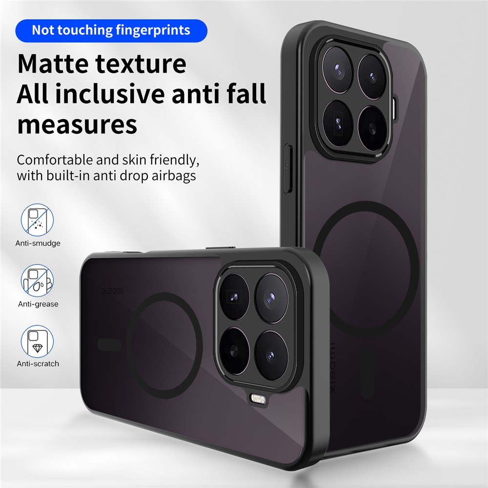  Xiaomi 17T Pro Skal Magsafe Matt Svart