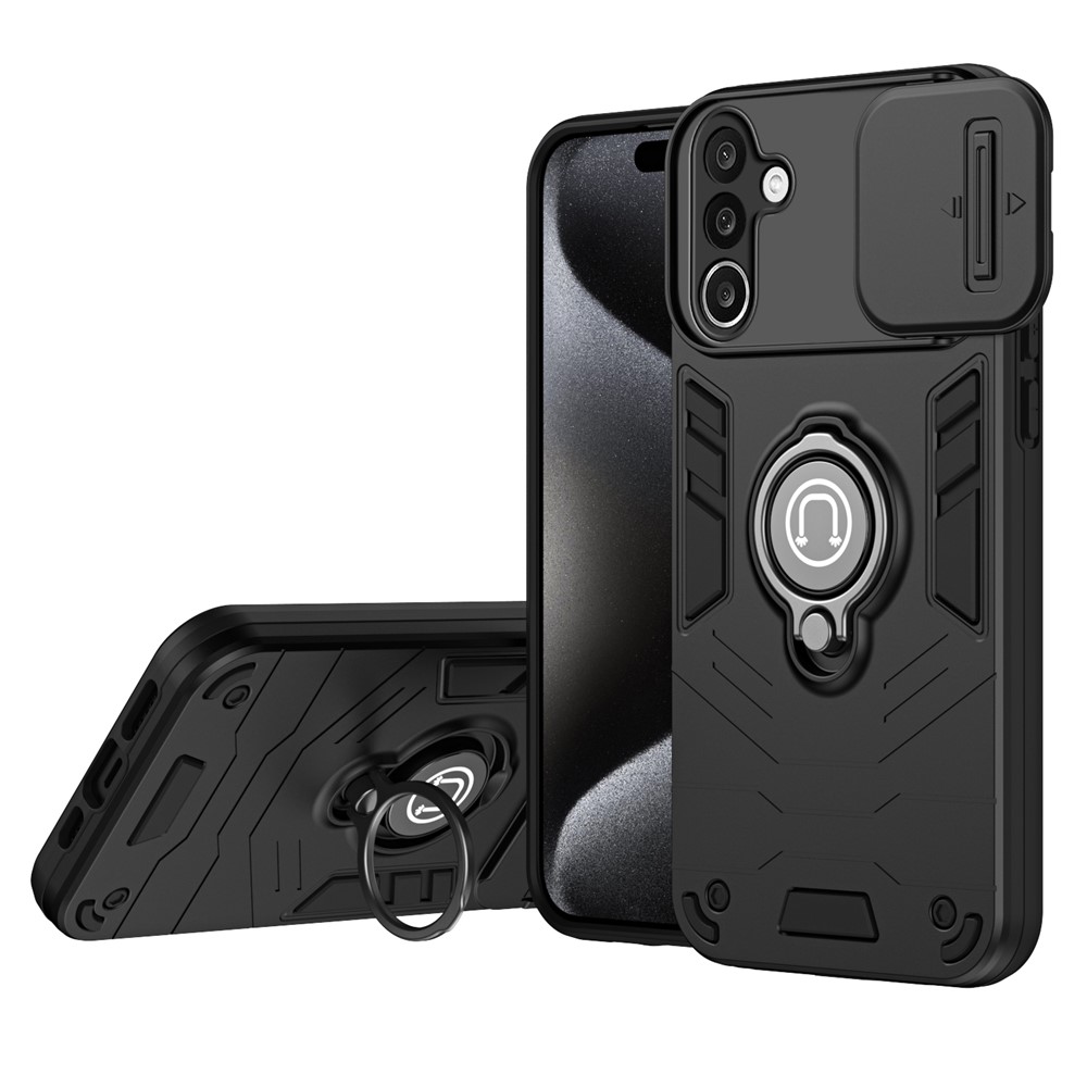  Samsung Galaxy A27 5G Skal Camshield Kickstand Svart