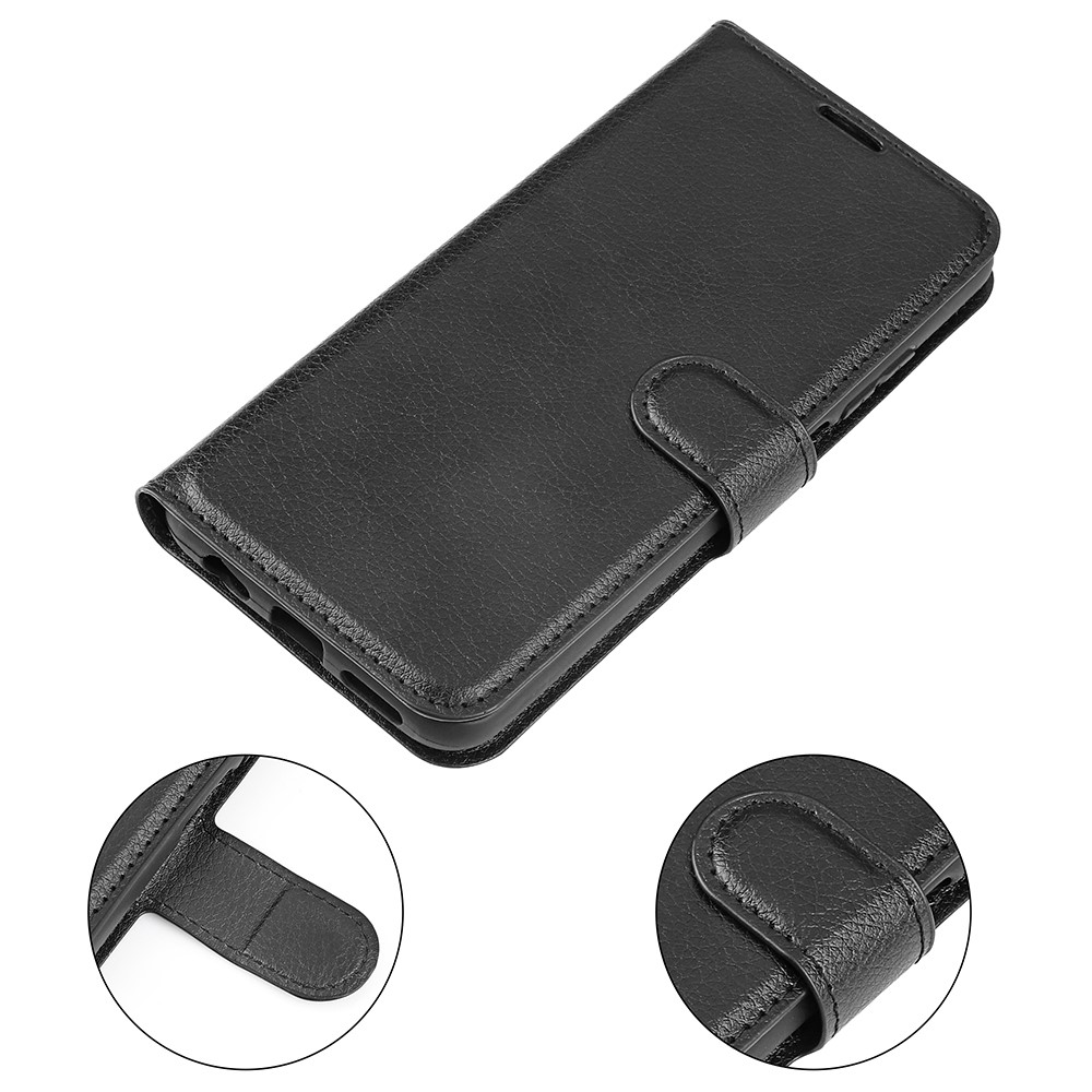  Xiaomi 17T Pro Fodral Litchi Läder Svart