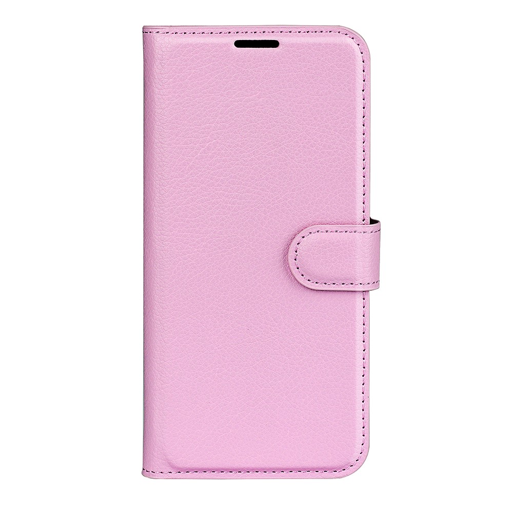  Xiaomi 17T Pro Fodral Litchi Läder Ljus Rosa