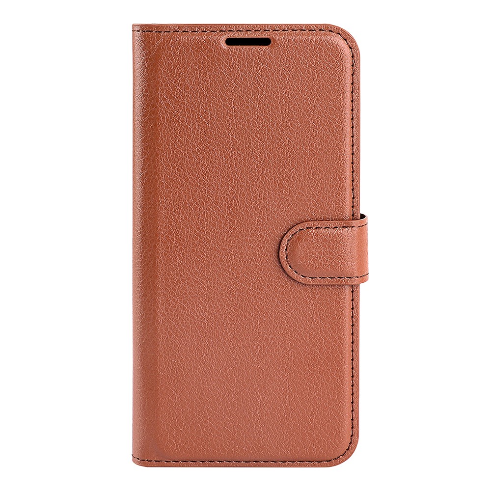  Xiaomi 17T Pro Fodral Litchi Läder Brun