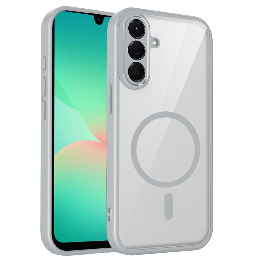  Samsung Galaxy A27 5G Skal TPU Magsafe Grå/Transparent
