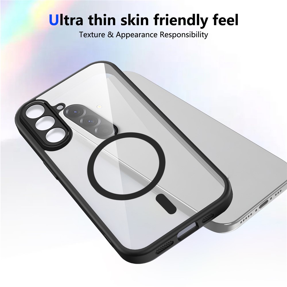  Samsung Galaxy A27 5G Skal TPU Magsafe Svart/Transparent