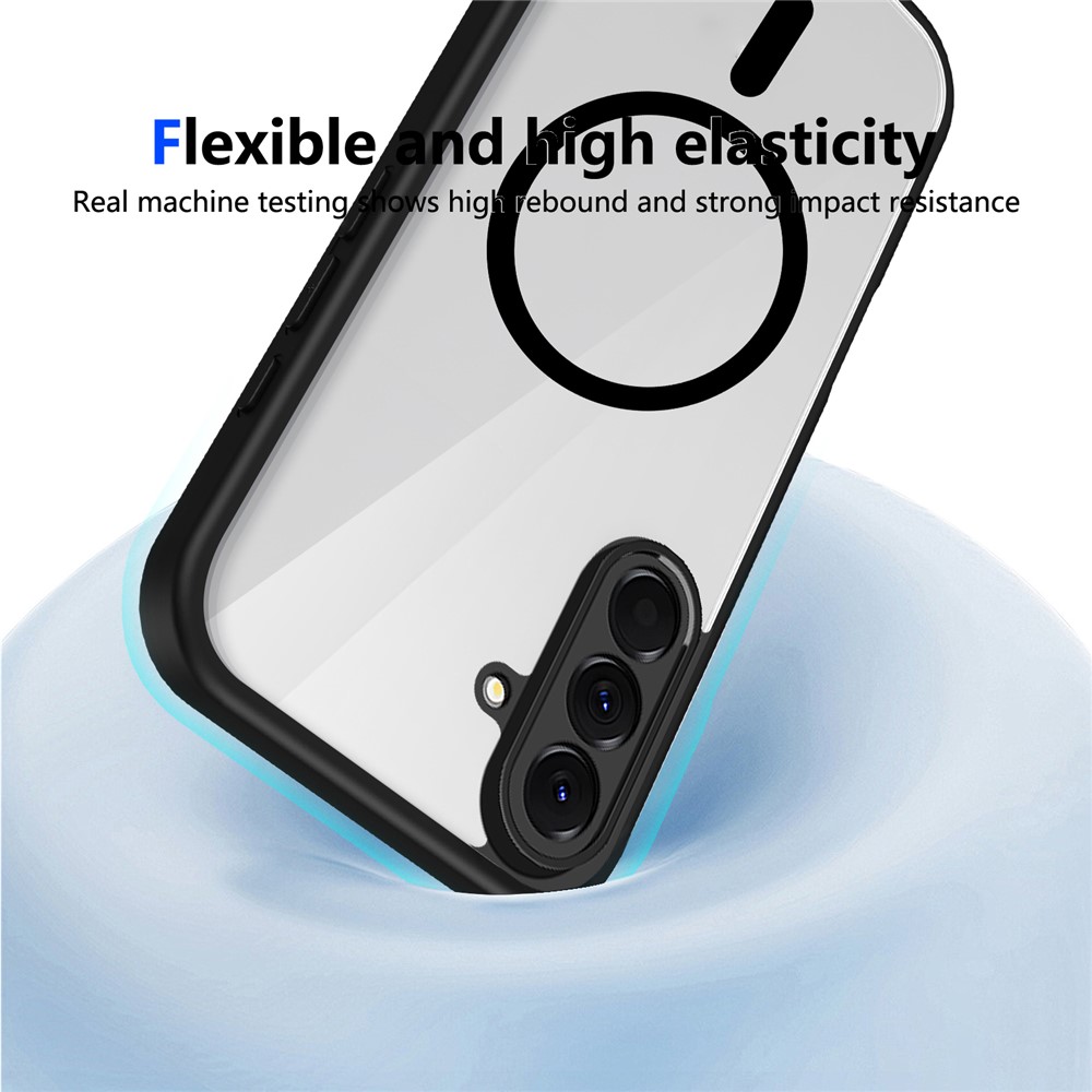  Samsung Galaxy A27 5G Skal TPU Magsafe Svart/Transparent