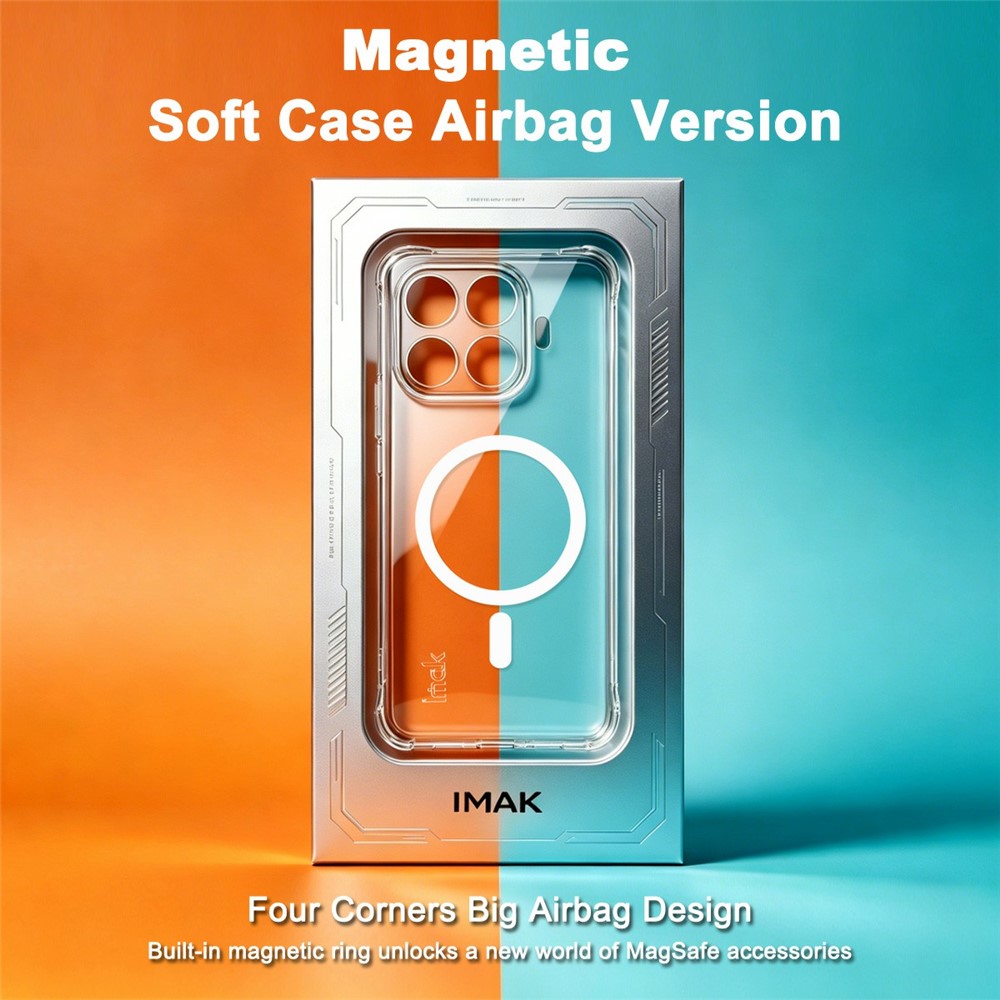 IMAK IMAK Xiaomi 17T Pro Skal MagSafe Shockproof Transparent