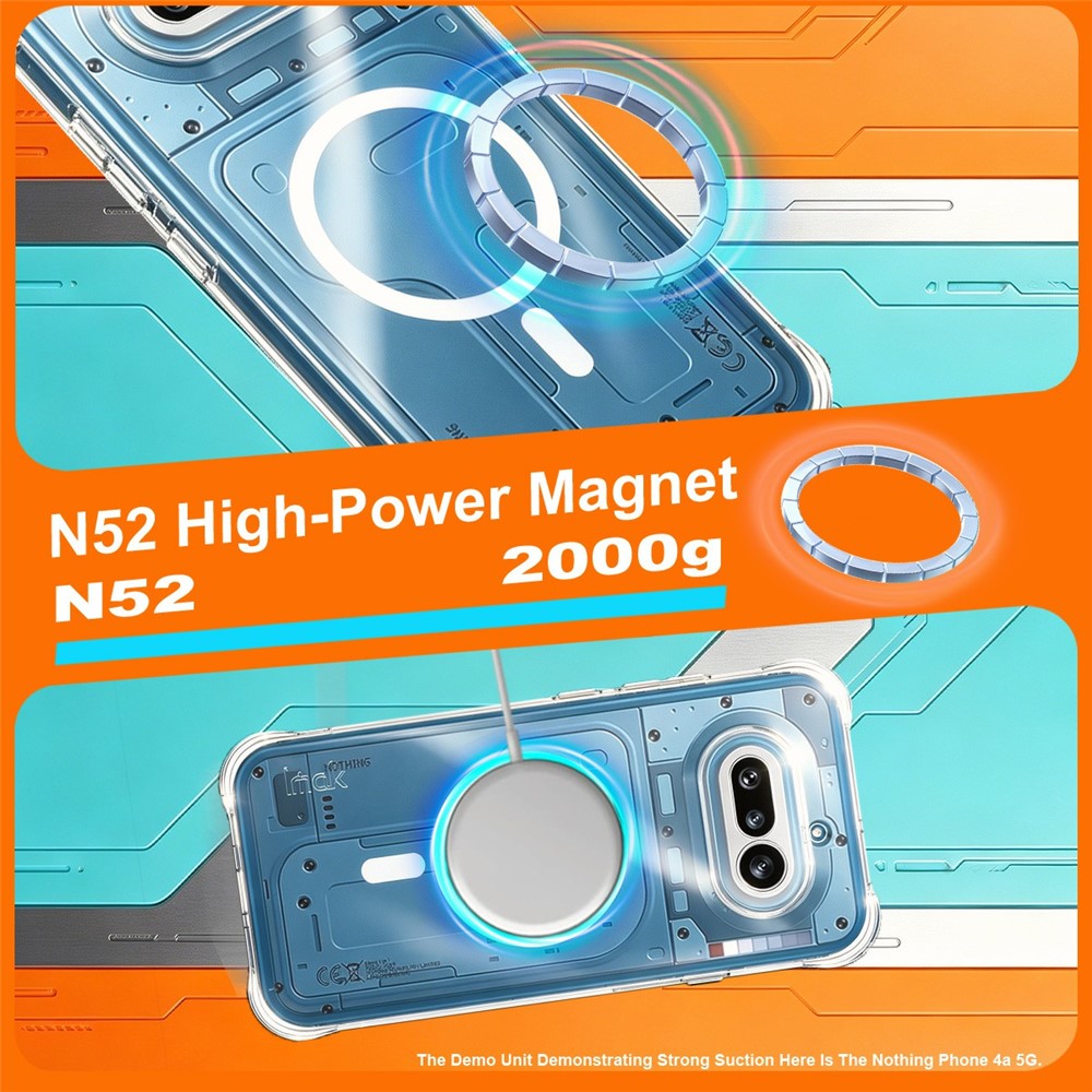 IMAK IMAK Xiaomi 17T Pro Skal MagSafe Shockproof Transparent