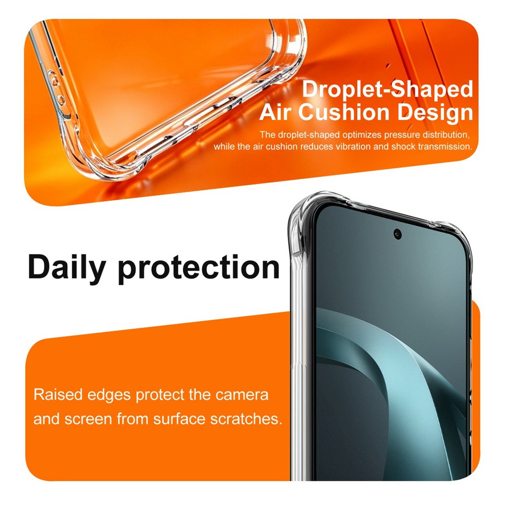 IMAK IMAK Xiaomi 17T Pro Skal TPU Shockproof Transparent