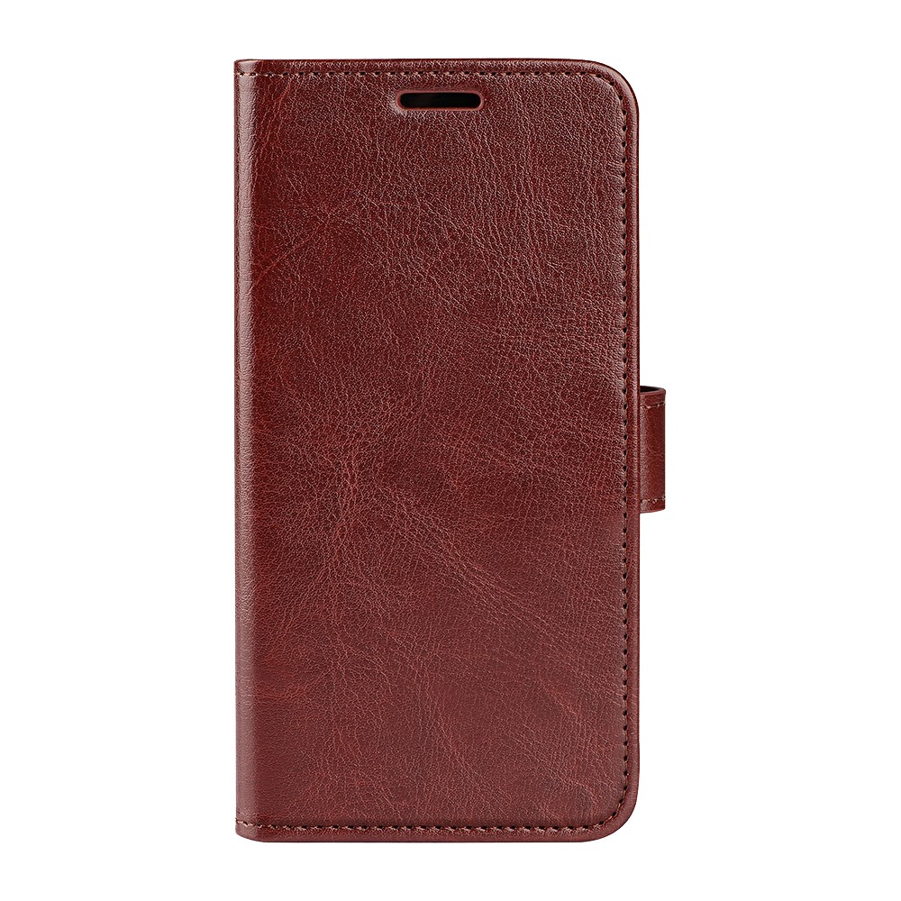  Google Pixel 11/10 Fodral Crazy Horse Läder Brun
