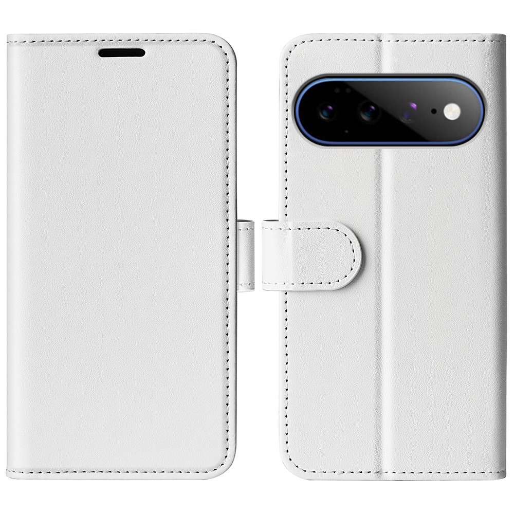  Google Pixel 11 Pro XL Fodral Crazy Horse Läder Vit
