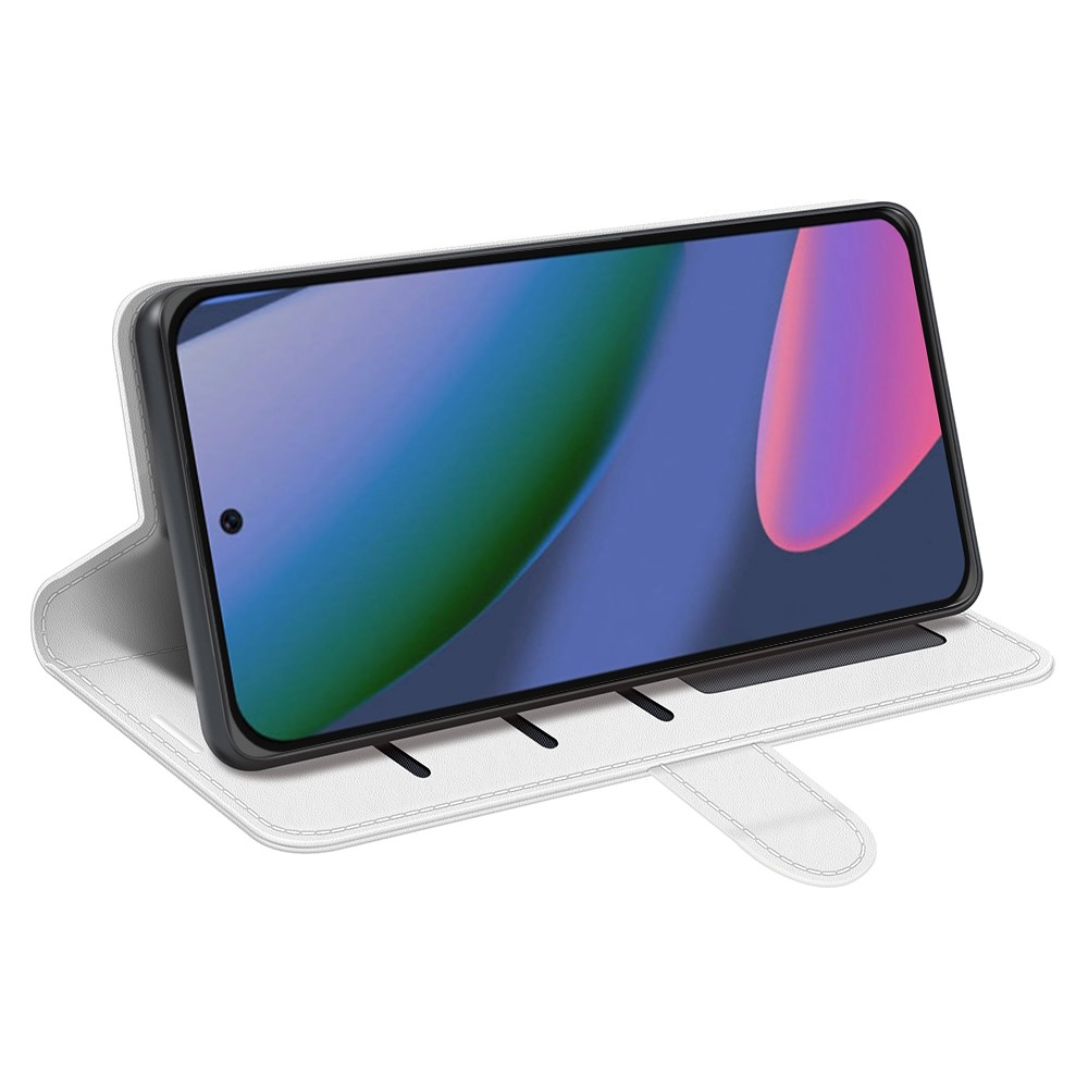  Google Pixel 11 Pro XL Fodral Crazy Horse Läder Vit