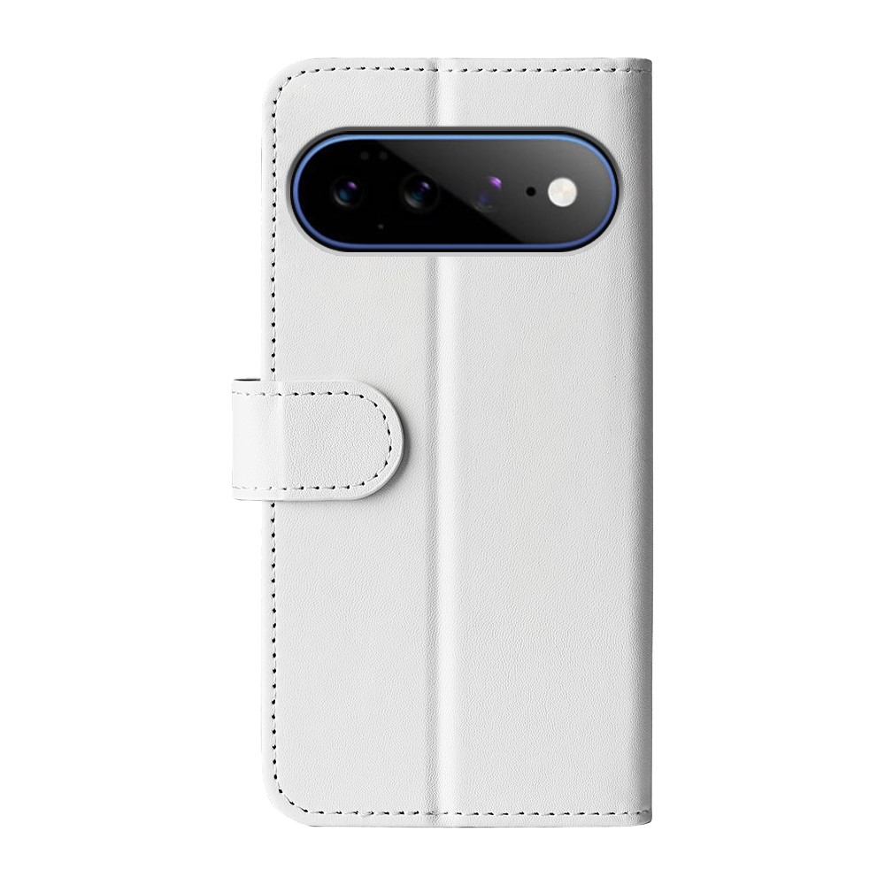  Google Pixel 11 Pro XL Fodral Crazy Horse Läder Vit