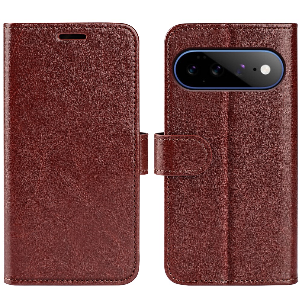  Google Pixel 11 Pro XL Fodral Crazy Horse Läder Brun
