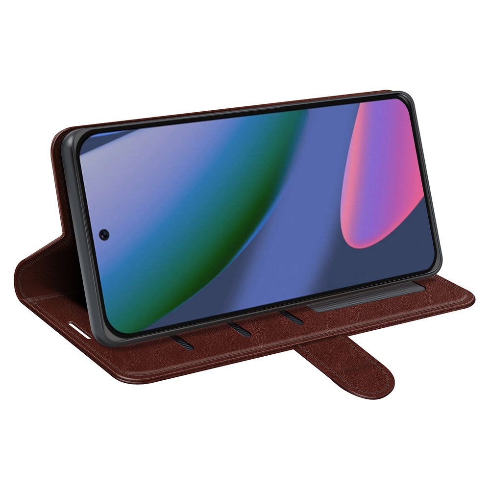  Google Pixel 11 Pro XL Fodral Crazy Horse Läder Brun