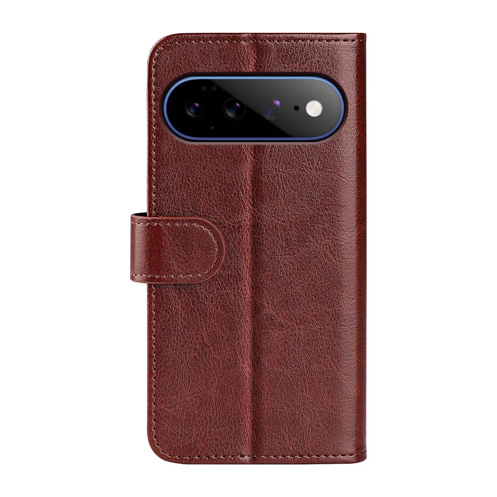  Google Pixel 11 Pro XL Fodral Crazy Horse Läder Brun