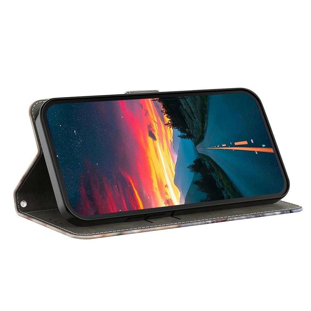  Google Pixel 11/11 Pro Fodral Med Tryck Flamingo