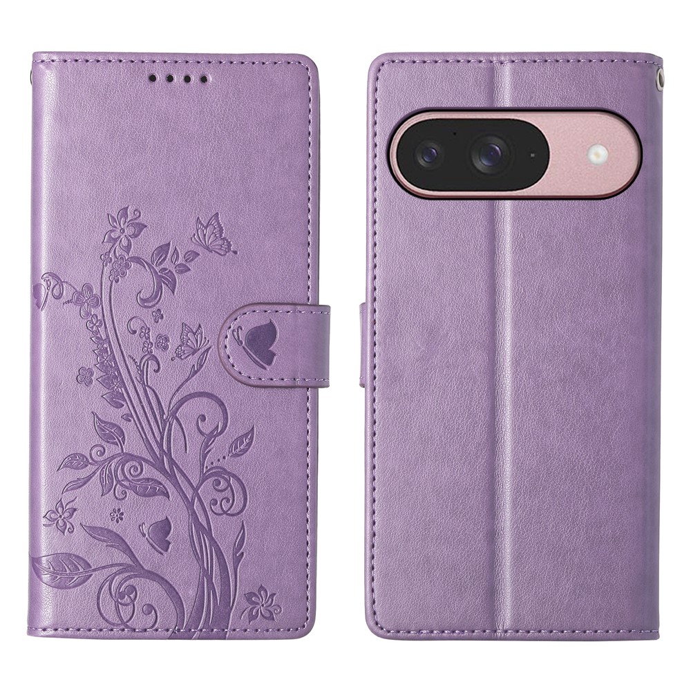  Google Pixel 11/11 Pro Fodral Med Mönster Fjärilar / Blommor