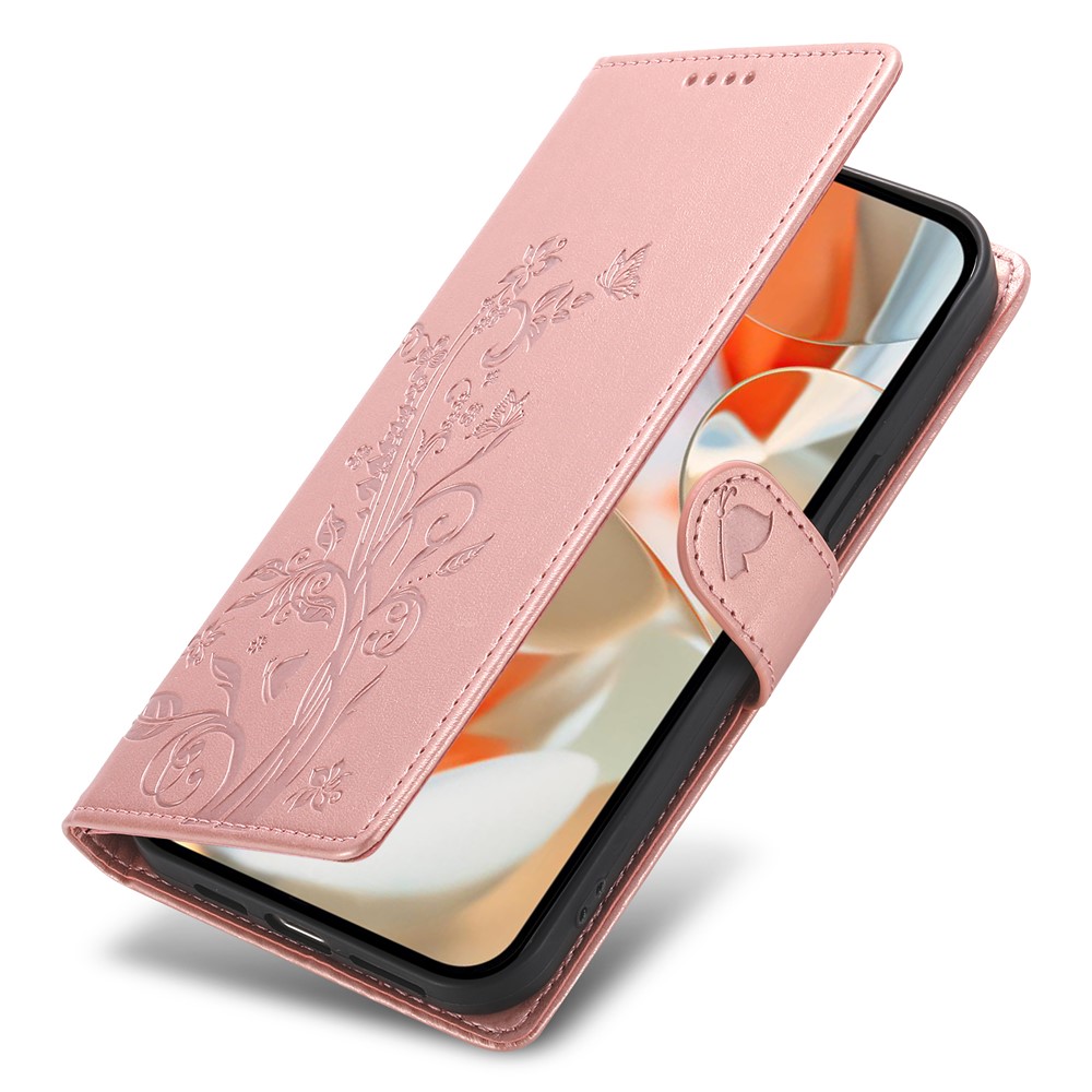  Google Pixel 11/11 Pro Fodral Med Mönster Fjärilar / Blommor
