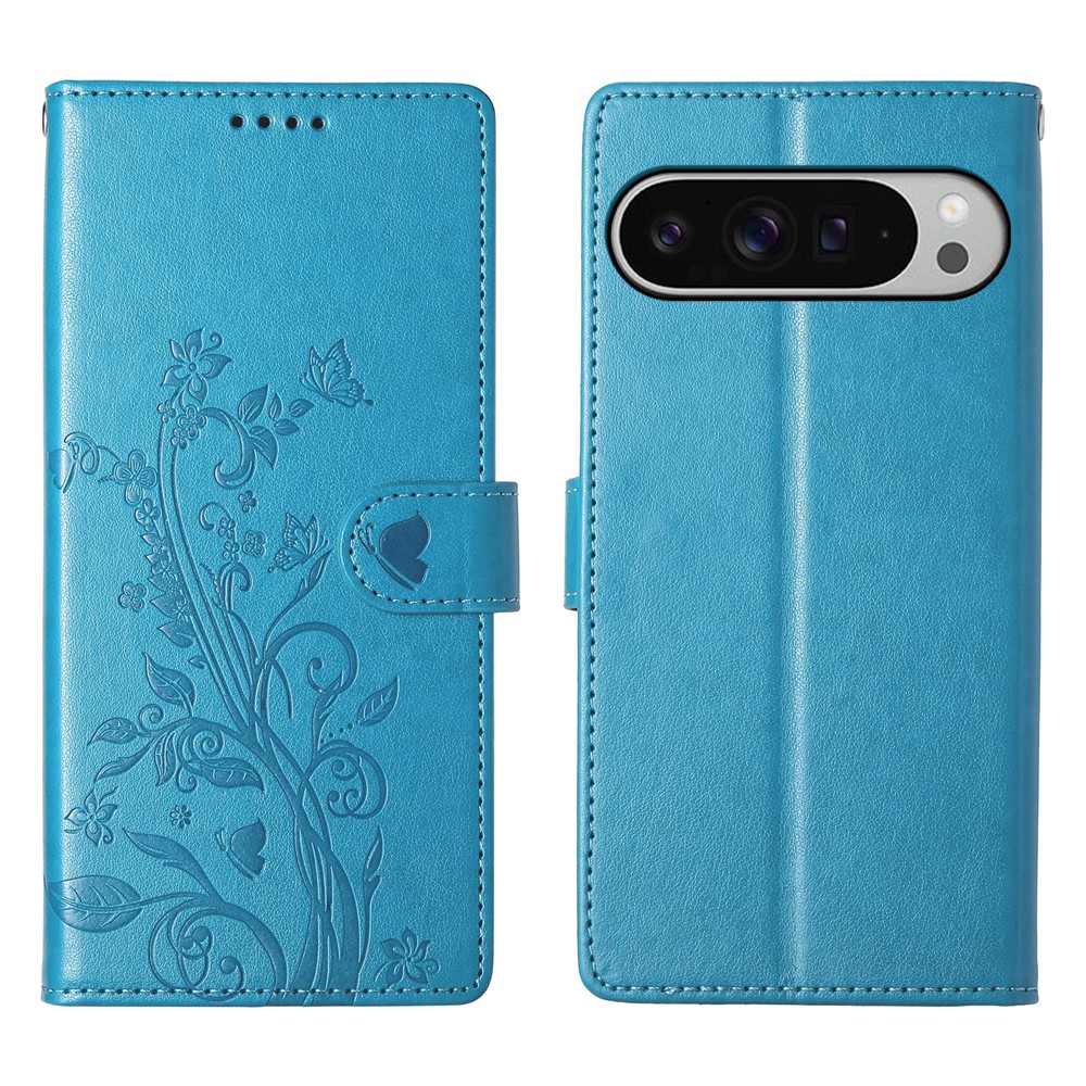  Google Pixel 11 Pro XL Fodral Med Mönster Fjärilar / Blommor