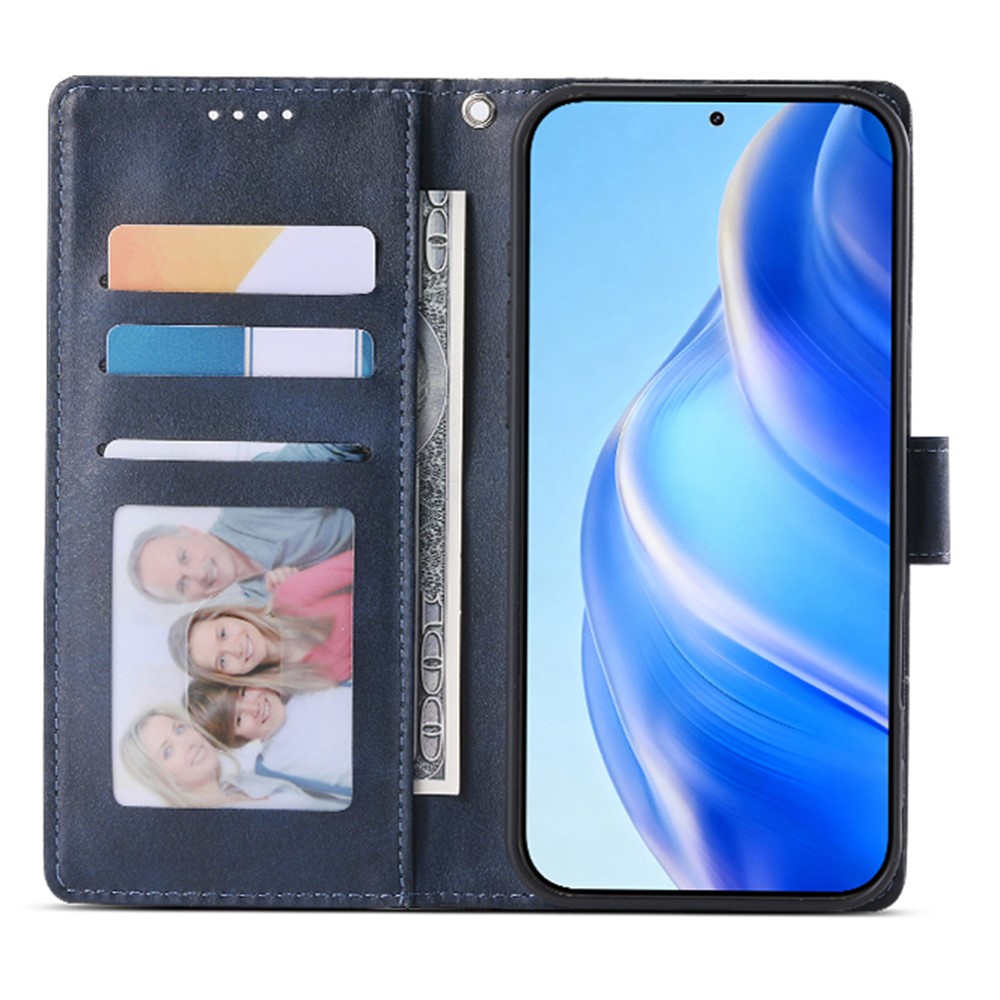  Google Pixel 11/11 Pro Fodral Läder Blå