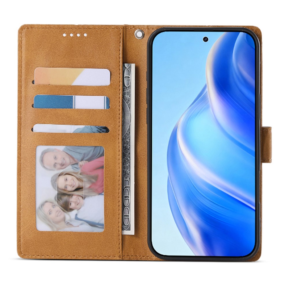  Google Pixel 11 Pro XL Fodral Läder Gul